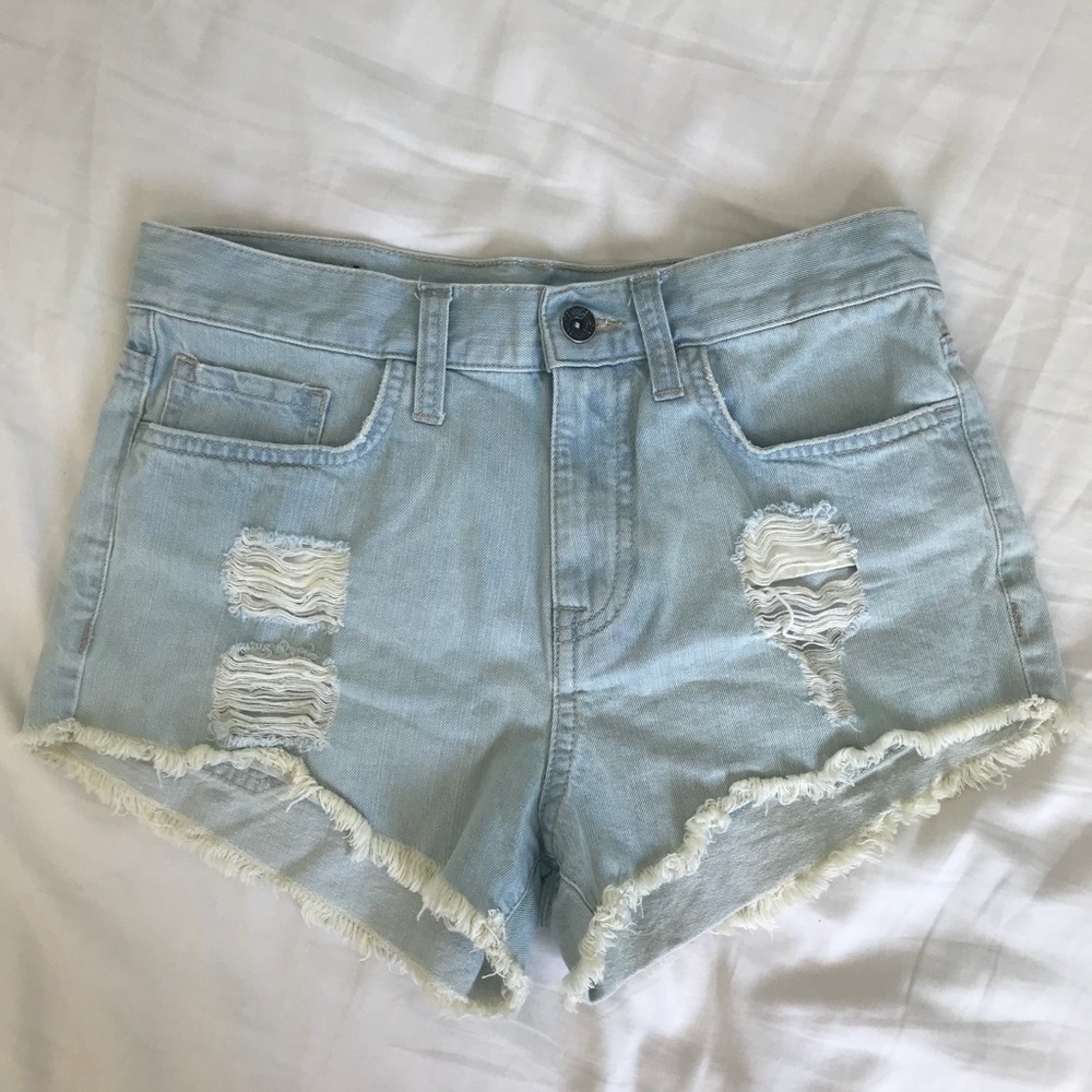 Vans high waisted shorts